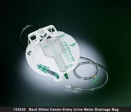 Bard Bard Urinary Drain Bag Anti-Reflux Valve 2000 mL Vinyl - 153504