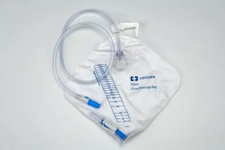 Cardinal Kenguard Urinary Drain Bag Anti-Reflux Valve 2000 mL Vinyl - 3512-