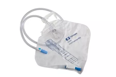 Cardinal Kenguard Urinary Drain Bag Without Valve 2000 mL Vinyl - 3502-