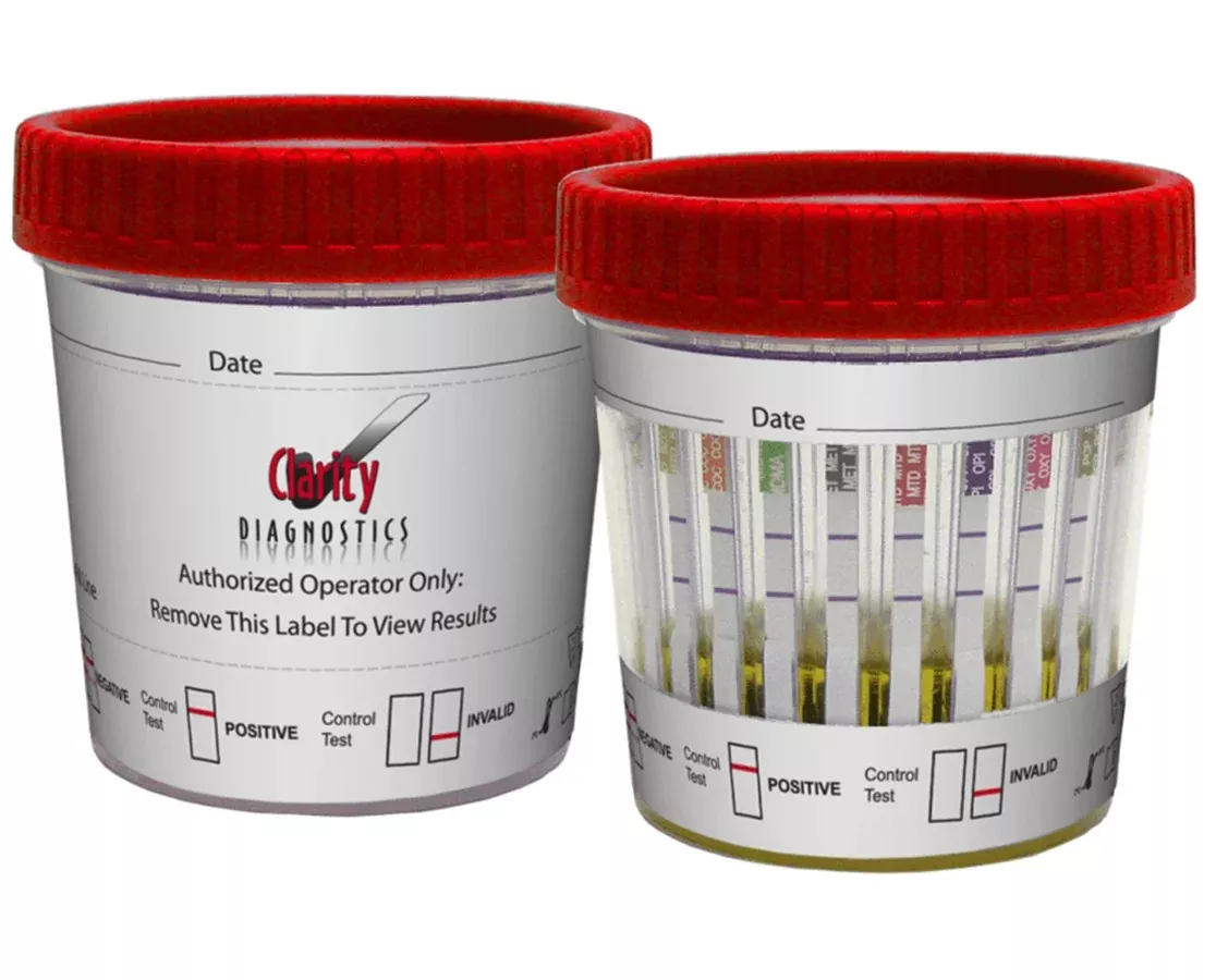 Drugs of Abuse Urine Test Cup. Ten Panel Drug Test (25/bx)
